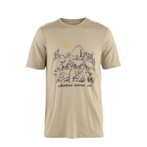 Fjallraven Hoja Lugnt Wool T-Shirt product photograph